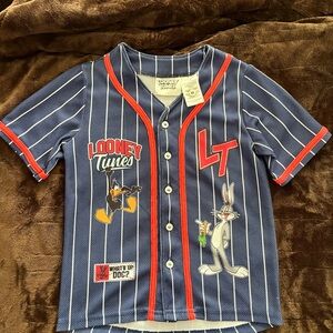 Warner Bros. Looney Tunes Blue and Red Kids Jersey